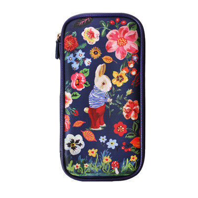 Nathalie Lete Double Sided Pouch - Rabbit
