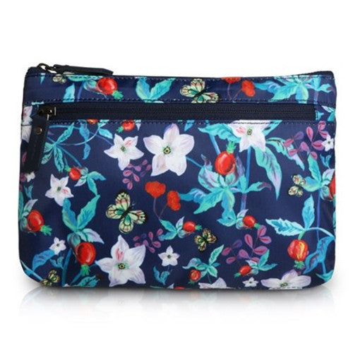Nathalie Lete Flat Pouch - Dot and Cats Red