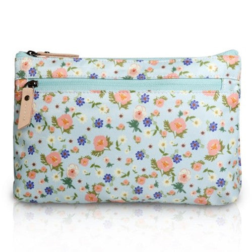 Nathalie Lete Flat Pouch - Dot and Cats Red