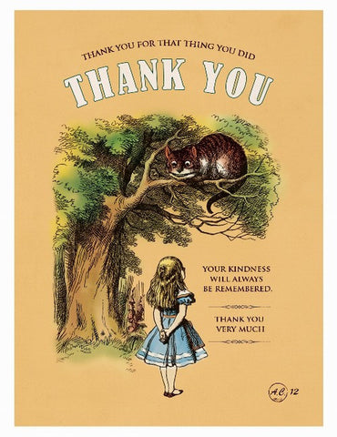 Alice Card Collection - Thanks 12