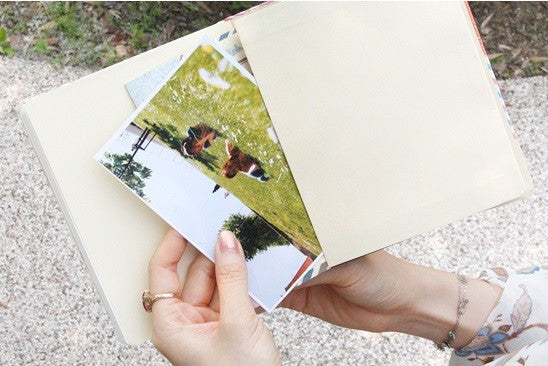 Vintage Collage Collection Line Note - Oz