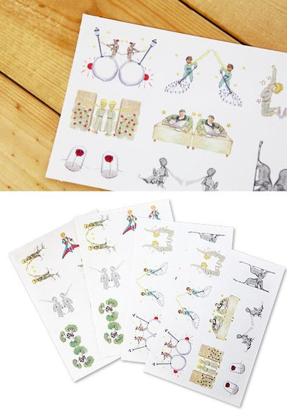 Index Label Sticker 4Sheets - Le Petit Prince