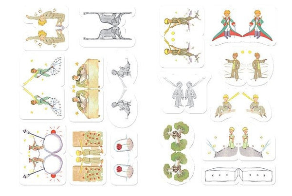Index Label Sticker 4Sheets - Le Petit Prince