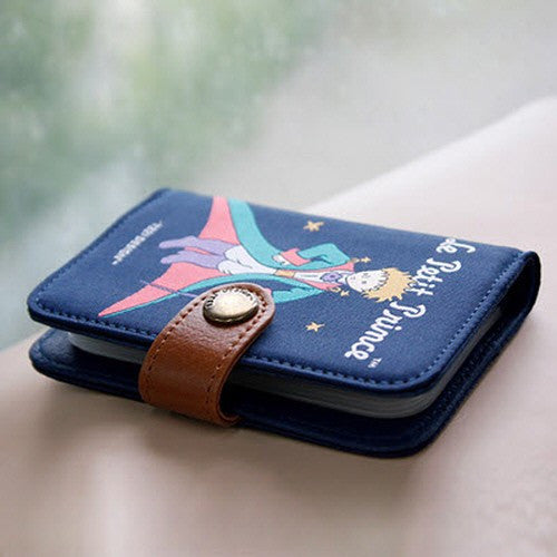 Flap Card Wallet - The Little Prince Deep Sky