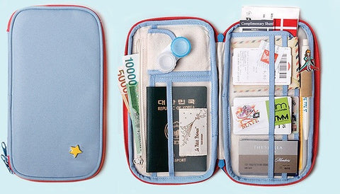 Little Prince Travel Pouch - Sky Blue