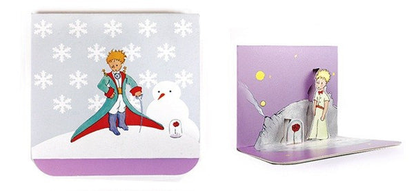The Little Prince Christmas Pop-Up Card 07