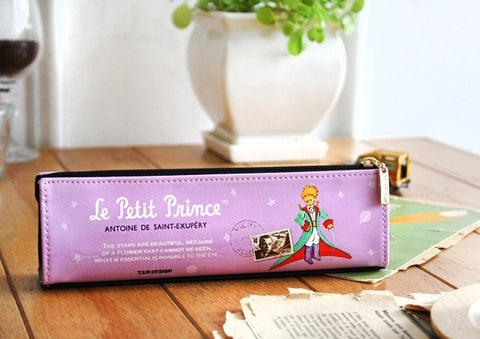 Le Petit Prince Pencil Case - Purple Enamel