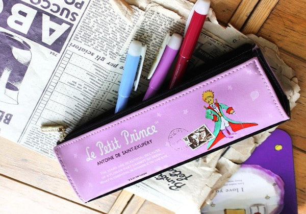 Le Petit Prince Pencil Case - Purple Enamel
