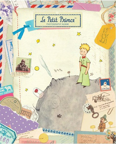 Vintage Collage Photo Album - The Little Prince - Asteroid B-612