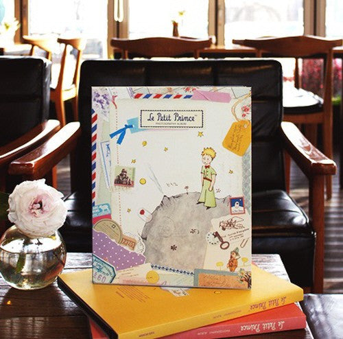 Vintage Collage Photo Album - The Little Prince - Asteroid B-612