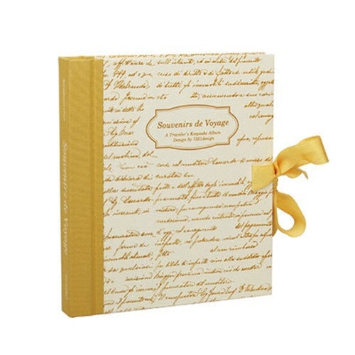 Souvenirs De Voyage Photo Album - Yellow