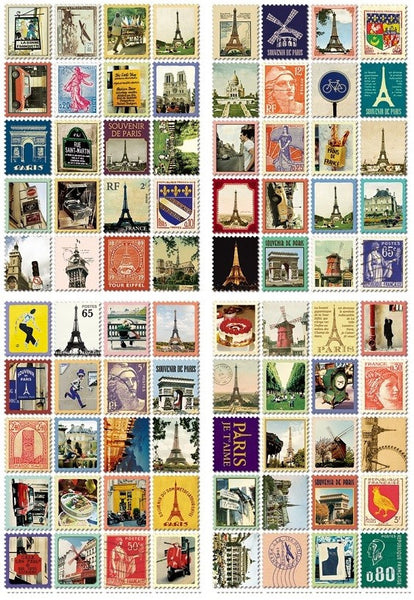 Stamp Sticker-Paris