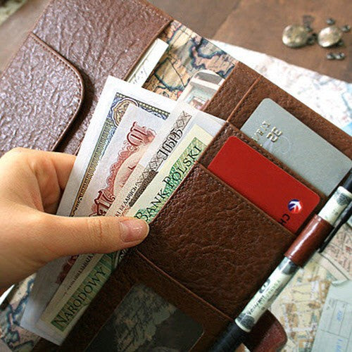 Souvenirs De Voyage Passport Case - The Eiffel Tower