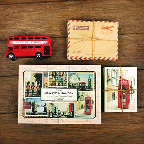 Mini Postcard Set - London
