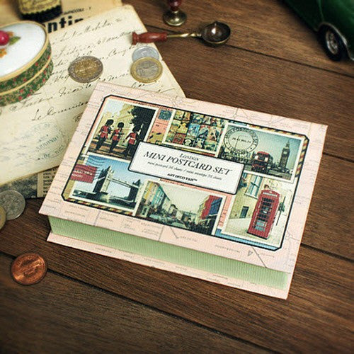 Mini Postcard Set - London
