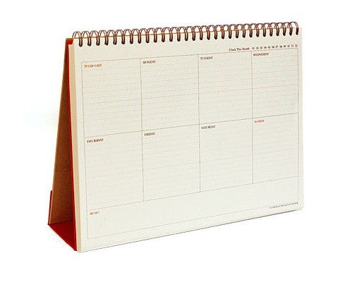 Weekly Planner - Red