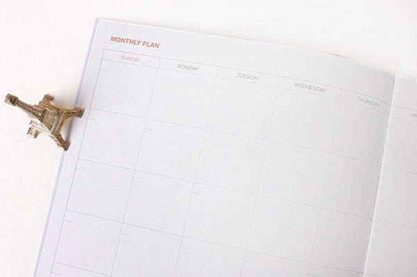 Monthly Stitched Planner - (L) Park Keun Hong