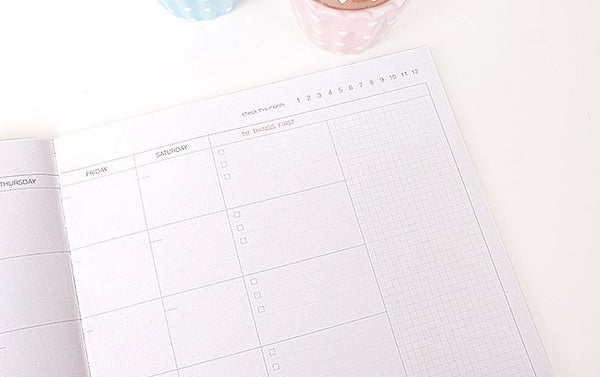 Monthly Stitched Planner - (L) Maenglala