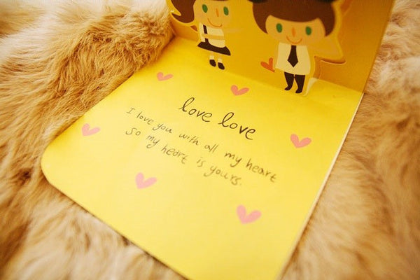 Okaytina Pop-Up Card - My Love Is For You
