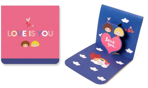 Okaytina Pop-Up Card - Love Is You