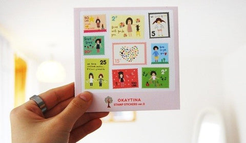 Okaytina Stamp Stickers Ver.2