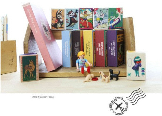 Europe Matchbox Label Stickers Refill Pack - D