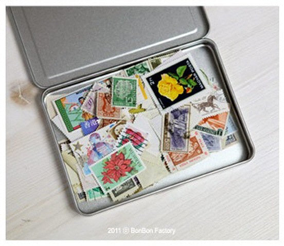 Vintage Postage Stamp Sticker Czech Vol. 1