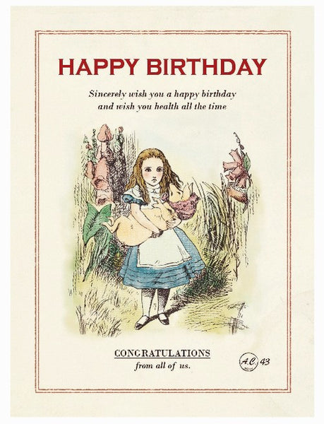 Alice Card Collection - Birthday 43