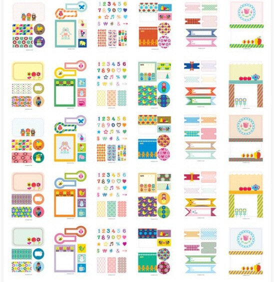 Scandinavia Labels & Stickers Dictionary