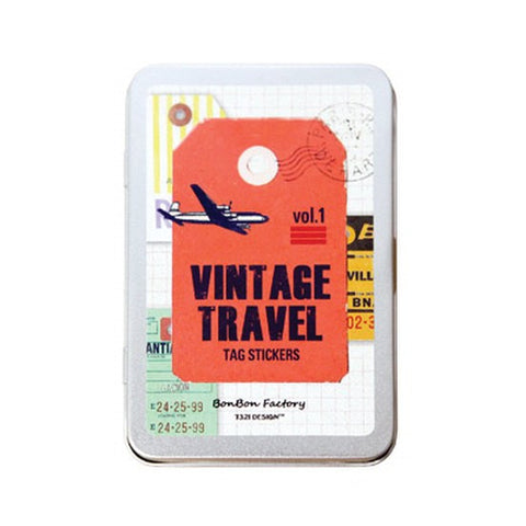 Vintage Traveltag Label Set - Vol.1