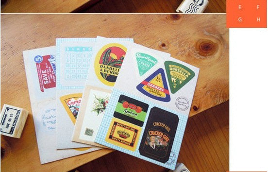 Vintage Labels Collection -Refill_H