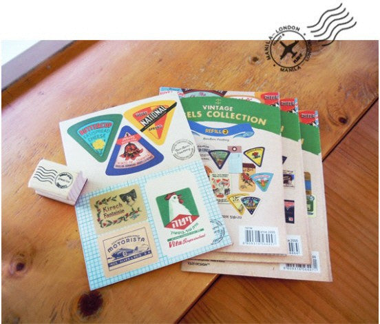 Vintage Labels Collection -Refill_H