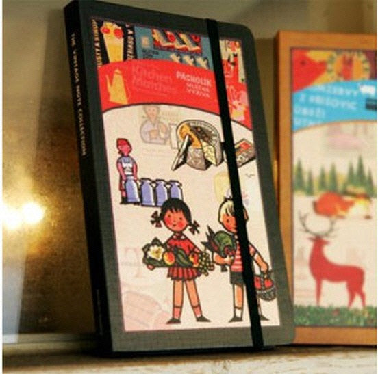 Vintage Note Collection - Blank Notebook