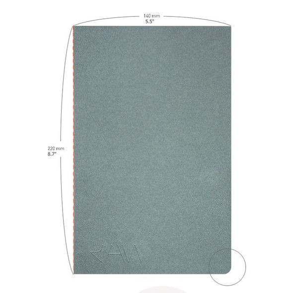 THE STITCH NOTE RAW BLANK - Ash