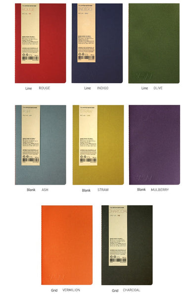 THE STITCH NOTE RAW BLANK - Olive