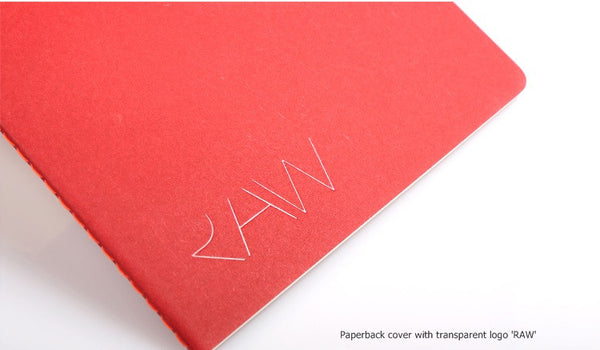 THE STITCH NOTE RAW BLANK - Ash
