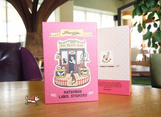 Matchbox Label Stickers - Francoise