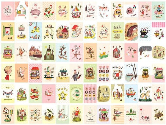 Francoise Matchbox Label Stickers Refill Pack - A