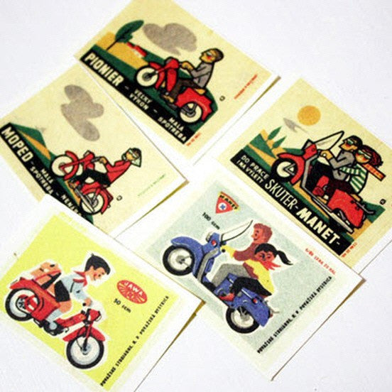 Czech Matchbox Label Stickers-Ver.03