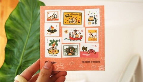 Stamp Stickers - Francoise Ver.2