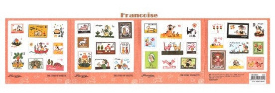 Stamp Stickers - Francoise Ver.2