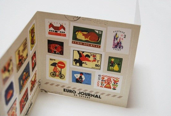 Stamp Stickers - Euro Journal Ver. 2 - 7321 DESIGN