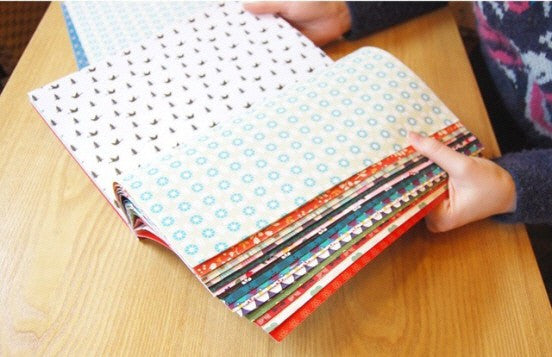 Natural European Wrapping Paper Book