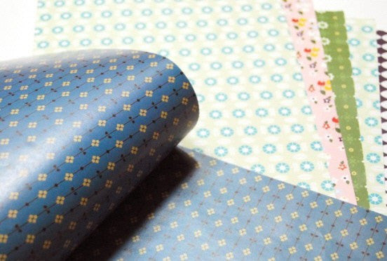 Natural European Wrapping Paper Book