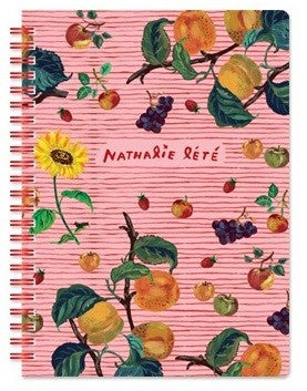 Nathalie Lete Twinring Grid Note - Pink