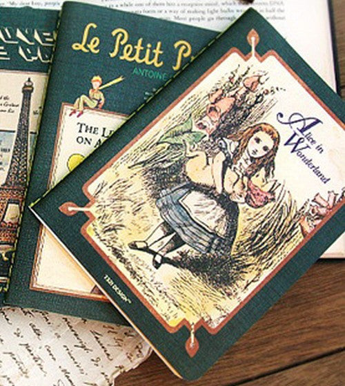 Alice Stitch Blank Notebook (M)