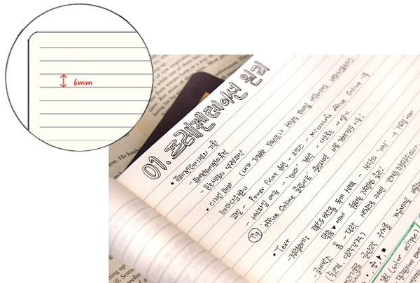 Alice Stitch Line Notebook (L)