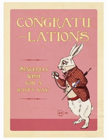 Alice Card Collection - Congratulations 10