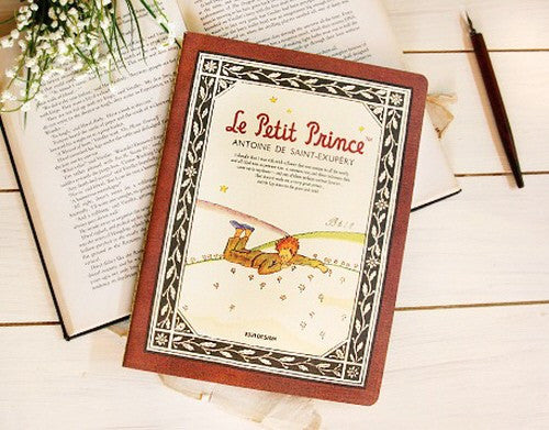 The Little Prince Stitch Blank Notebook (L)