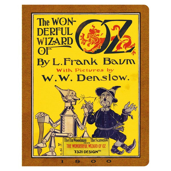 Wizard Of Oz Stitch Blank Notebook (L)